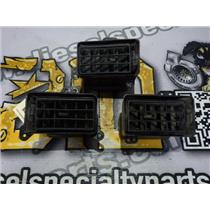 1999 2000 FORD F550 F450 XL 7.3 DIESEL ZF6 4X4 OEM INTERIOR DASH VENTS (BLACK) 3
