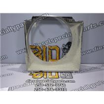 1999 2000 FORD F550 F450 XL 7.3 DIESEL ZF6 4X4 RADIATOR RAD SHROUD COVER FAN