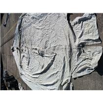 Boaters' Resale Shop of TX 2601 1703.02 J-70 WHITE CANVAS STORAGE COVER IN A BAG
