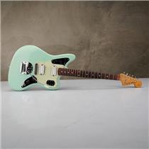 Fender Vintera Jaguar Modified HH Surf Green Lindy Fralin Unbucker pickups w/ Case #58307
