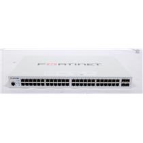Fortinet FortiSwitch FS-148E-POE 48-Port PoE Managed Network Switch