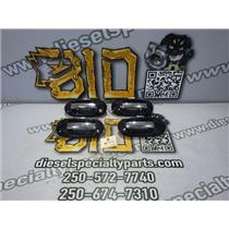2009 2010 FORD EXPEDITION EL LIMITED 5.4 AUTO 4X4 EXTERIOR DOOR HANDLE SET ( 4 )