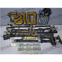 2011 2012 DODGE 1500 5.7 HEMI 4X4 CREW CAB INTERIOR SEAT BELTS (CHARCOAL) SET