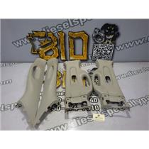 2011 2012 DODGE 1500 5.7 HEMI 4X4 CREW CAB A-PILLAR COVERS / GRAB HANDLES GRAY