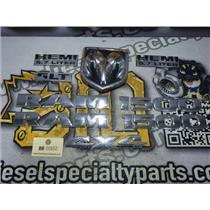 2011 2012 DODGE 1500 5.7 HEMI 4X4 CREW CAB OEM EMBLEM / BADGE SET (21 PIECE)