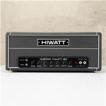 1974 Hiwatt DR504 Custom 50 Tube Guitar Amplifier Head #49815