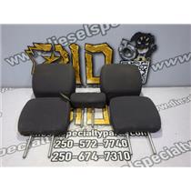 2011 2012 DODGE 1500 5.7 HEMI 4X4 HEADRESTS ( SET OF 5 ) CHARCOAL / BLACK COLOR