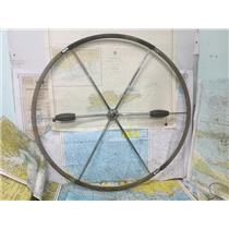 Boaters' Resale Shop of TX 2602 0704.01 LEWMAR 40" DUAL HUB FOLDING  WHEEL