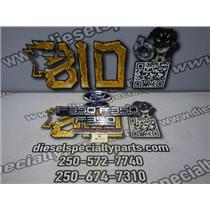 2003 2004 FORD F350 F250 XLT 6.0 DIESEL ZF6 4X4 EMBLEM BADGE SET ( 6 ) F-350 XLT