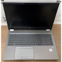 HP ZBook Fury 15 G7 15.6'' FHD 1080P i7-10 2.6GHz 16gb RAM 512gb SSD NO OS