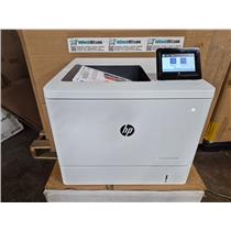 HP Color LaserJet Managed E55040DN Printer Expertly Serviced Low PC No Toners