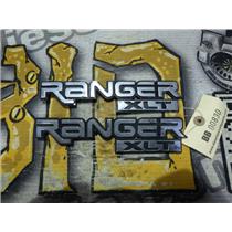 2000 2001 FORD RANGER XLT 4.0 4X4 REG CAB OEM EMBLEMS ( RANGER XLT ) SET