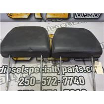 2008 2009 DODGE RAM 3500 6.7 DIESEL G56 QUAD CAB OE FRONT SEAT LEATHER HEADRESTS