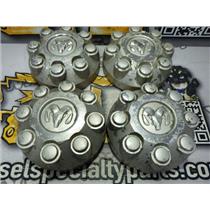2006 2007 DODGE RAM 3500 5.9 DIESEL G56 4X4 QUAD CAB OEM HUB CAPS (4) SET
