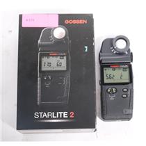 Gossen Starlite 2 Light Meter For Blitz And Continuous Light