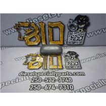 2006 2007 DODGE RAM 3500 2500 5.9 DIESEL G56 4X4 REAR HEAD REST GRAY LEATHER OEM