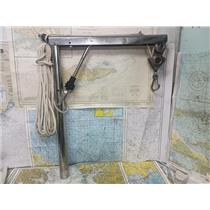 Boaters’ Resale Shop of TX 2602 2801.04 GARHAUER OUTBOARD MOTOR HOIST ASSEMBLY