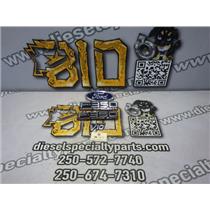 2000 2001 FORD F350 F250 LARIAT 6.8L V10 TRITON AUTO 4X4 EMBLEMS (4) SET OEM