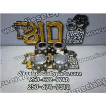 2000 2001 FORD F350 F250 LARIAT 6.8L V10 TRITON AUTO 4X4 CHROME HUB CAPS (4) OEM