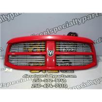 2006 2007 DODGE RAM 1500 LARAMIE 5.7 AUTO 4X4 SPORT GRILLE 5JY10TRMAD RED OEM