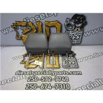 2006 2007 DODGE RAM 1500 LARAMIE 5.7 AUTO 4X4 FRONT SEAT HEADRESTS (2) GRAY OEM