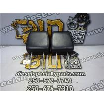 2006 2007 FORD F150 XLT 5.4 AUTO 4X4 FRONT SEAT HEADRESTS ( 2 ) BLACK LEATHER