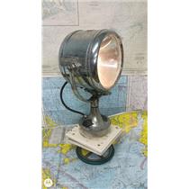 Boaters' Resale Shop of TX 2603 0802.15 VINTAGE MANUAL 12V SEARCHLIGHT MODEL 733