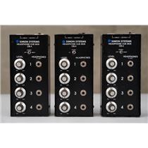 3 Simon Systems CB-4 Headphone Cue Boxes #58887