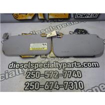 2007 2008 KIA SPORTAGE 2.7L V6 AWD OEM INTERIOR SUNVISORS SET (GRAY) PAIR