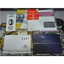 2007 KIA SPORTAGE 2.7L V6 AWD OEM OWNERS MANUAL WITH CASE