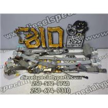 2013 2014 FORD F150 EXTENDED CAB XLT SEAT BELTS (5) PASSENGER - SET - GRAY