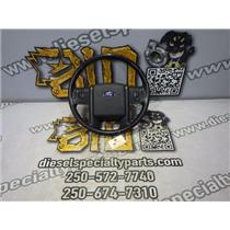 2012 2013 FORD EXPEDITION EL LIMITED 5.4 AUTO STEER WHEEL LEATHER OLIVE ASH OEM