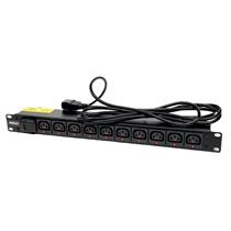 PDUEX KWB-IEC10HC13CLICK Basic Rack PDU 1U 10A 230V 2.9kw 10xIEC-C13 Lock Socket