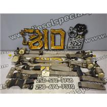 2008 2009 FORD F350 F250 XLT 6.4 DIESEL AUTO 4X4 SEAT BELTS ( 6 PASSENGER ) GRAY