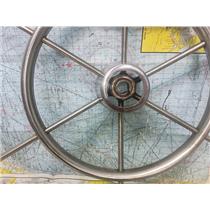 Boaters' Resale Shop of TX 2604 0401.01 SS 24" STEERING WHEEL FOR 7/8" SHAFT