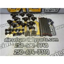 2008 2009 DODGE 6.7 DIESEL CUMMINS ENGINE OEM ROCKER ARM / PUSH RODS ASSEMBLY