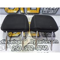 2012 2013 FORD F150 XLT 3.5 ECO BOOST AUTO 4X4 FRONT SEAT CLOTH HEADRESTS BLACK