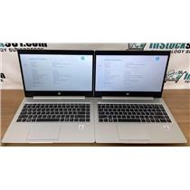 LOT 2 HP ProBook 440 G7 14" i3-10110U 2.10GHz 4gb RAM 256gb SSD PLEASE READ!!