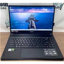 MSI GS66 Stealth 10SF W11Pro 15.6'' NVIDIA i7-10750H 2.70GHz 8gb 256gb SSD READ!