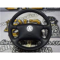2003 2004 VOLKSWAGEN JETTA 1.9L DIESEL 5-SPEED SEDAN STEER WHEEL BLACK