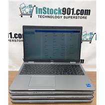 LOT 4 Dell Latitude 5420 15.6 Iris Xe i7-11 i5-11 2.4GHz 8gb RAM 250gb SSD NO Os