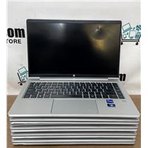 LOT 5 HP ProBook 440 G9 / G10 14'' i5-12 2.1GHz NO RAM NO SSD PLEASE READ PARTS!