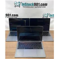 LOT 3 A1989 Apple MacBook Pro 13.3 2.3GHz Intel Core i5 8gb RAM 256gb SSD PARTS!