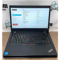LOT 2 Lenovo ThinkPad L14 Gen 2 14 FHD i5-1135G7 2.40GHz 8gb RAM 256gb SSD NO Os
