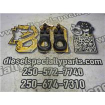 2000 2001 FORD F350 XLT EXT CAB 7.3 DIESEL ZF6 2WD TOW HOOKS ( BLACK ) SET OF 2