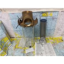 Boaters' Resale Shop of TX 2605 0201.02 GROCO STRAINER w S.S. BASKET ARG-2500-S
