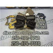 1999 2000 FORD F350 XLT 7.3 DIESEL ZF6 4X4 DASH HVAC HEATER VENTS SET TAN (6)