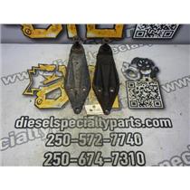 1999 2000 FORD F350 XLT 7.3 DIESEL ZF6 4X4 UPPER FRONT SHOCK MOUNT BRACKETS-SET