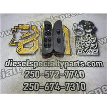 2003 2004 DODGE 3500 2500 5.9 DIESEL 4X4 NV5600 FRONT WINDOW MIRROR SWITCHES (2)