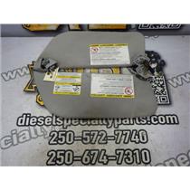 2003 2004 FORD F350 LARIAT 6.0 DIESEL AUTO 4X4 SUN VISOR SET/PAIR ( 2) GRAY